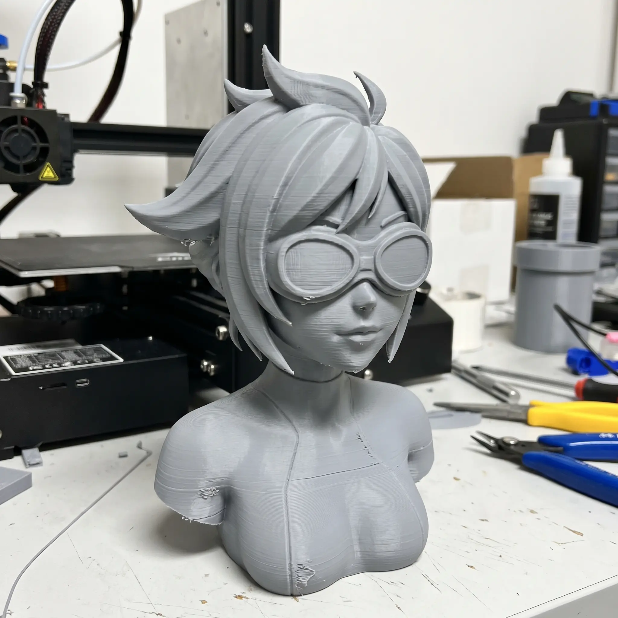Anime Character Bust — community print