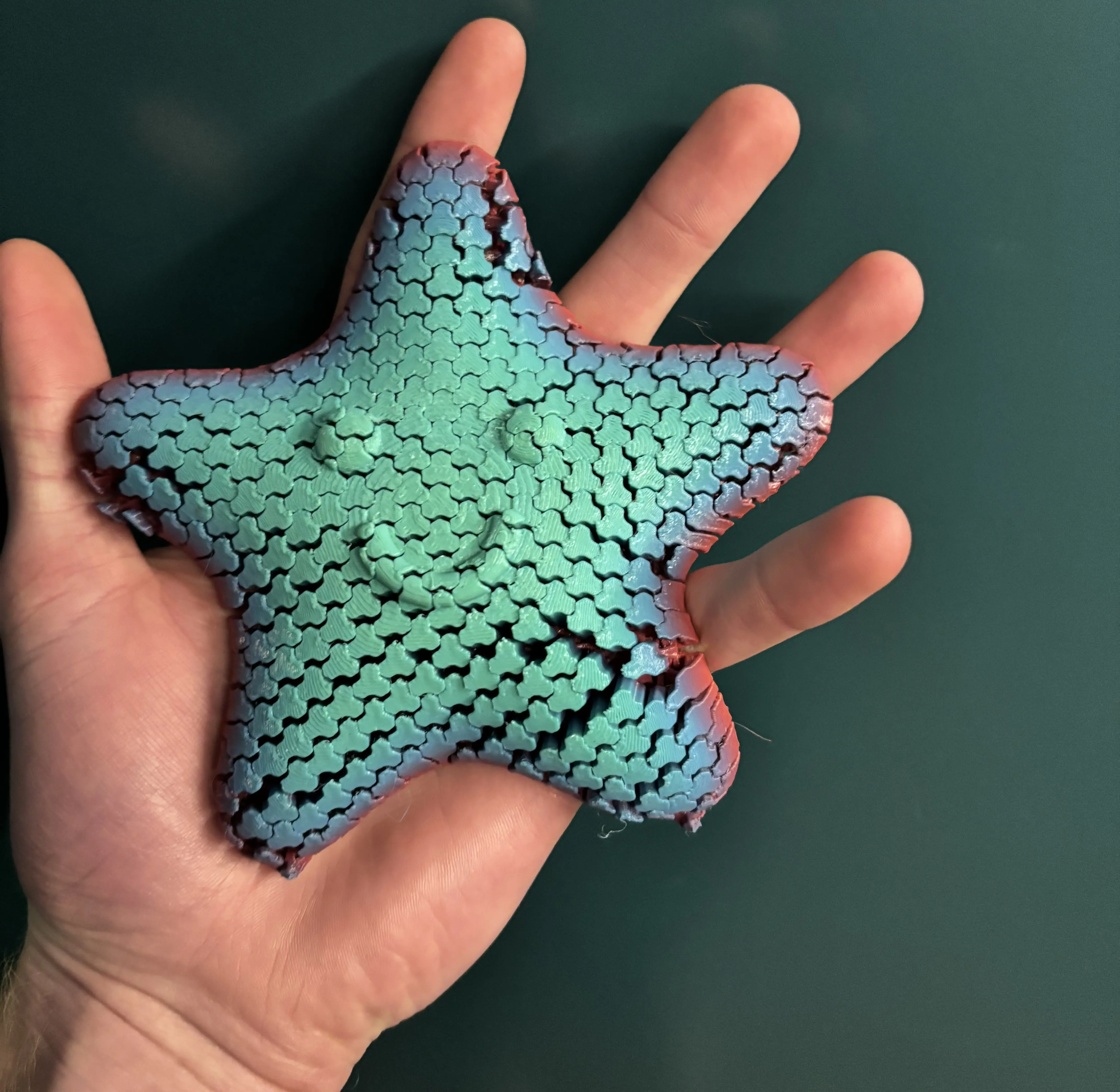 Flexi Starfish — community print