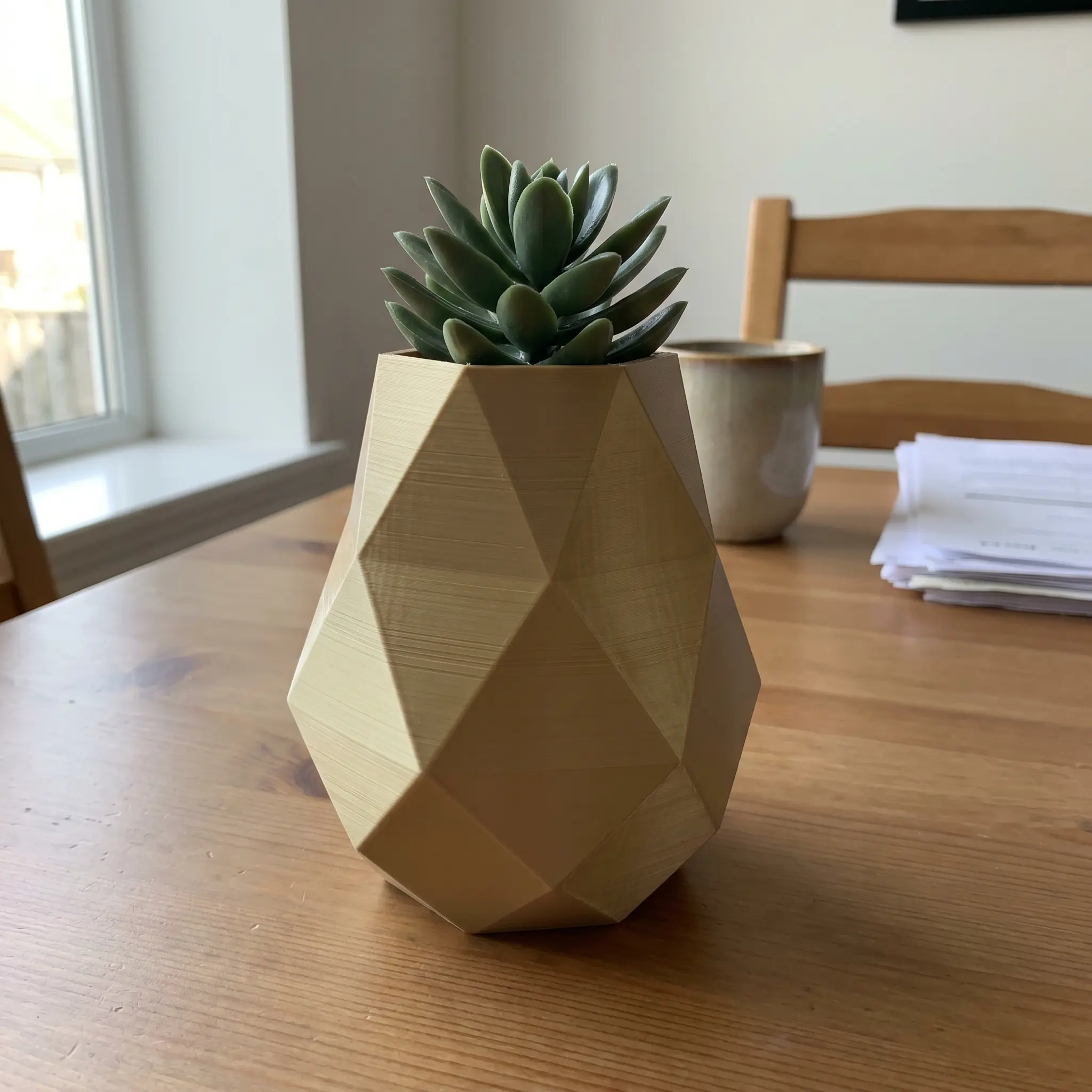Geometric Vase — community print