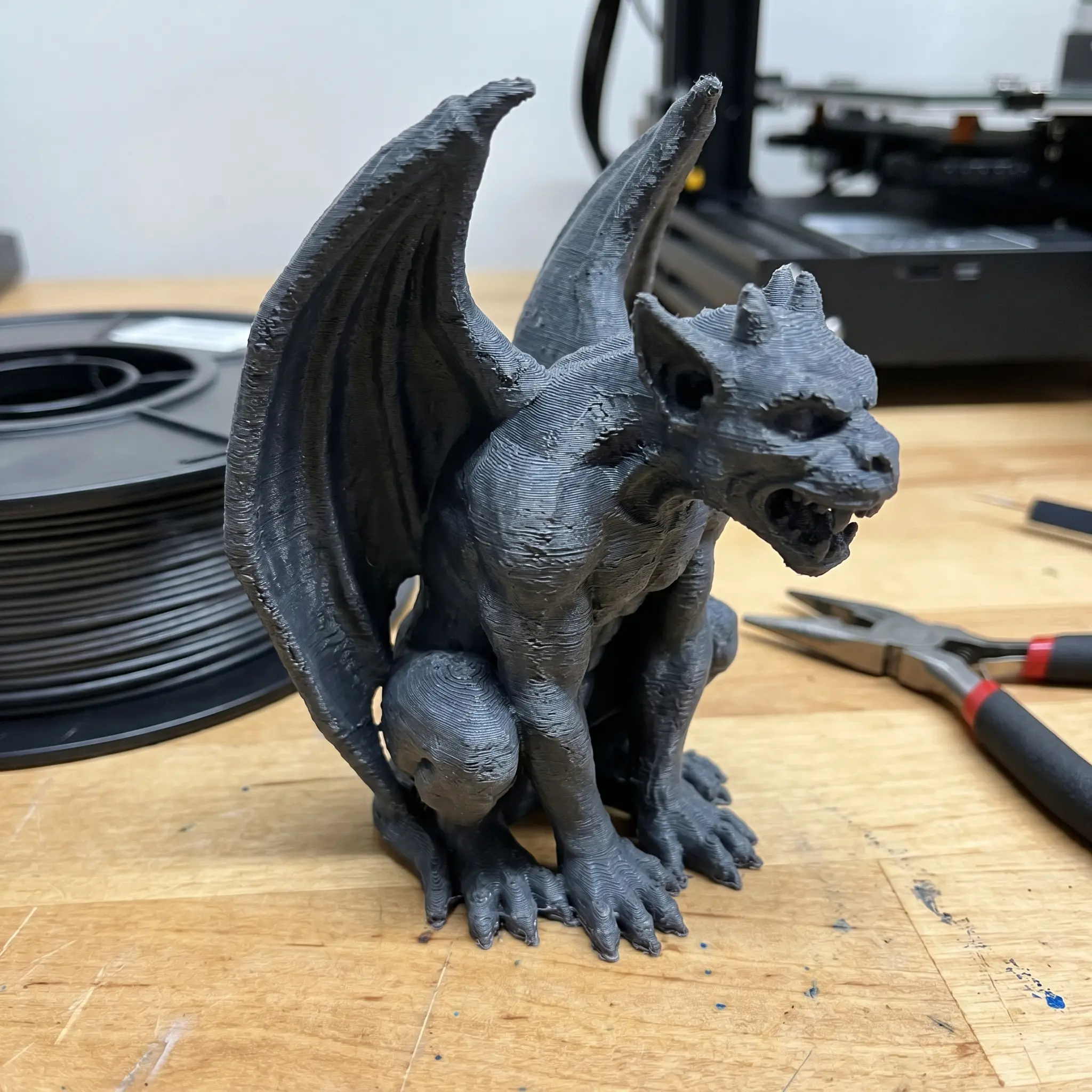 Gothic Gargoyle Wall Decor — community print