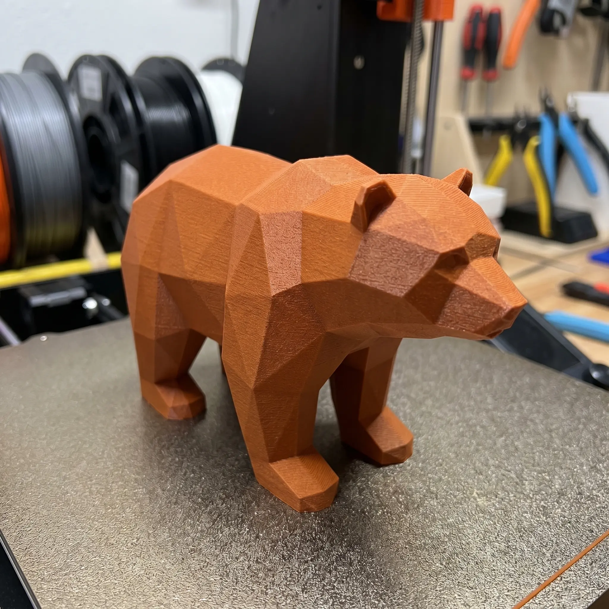 Low Poly Bear — community print